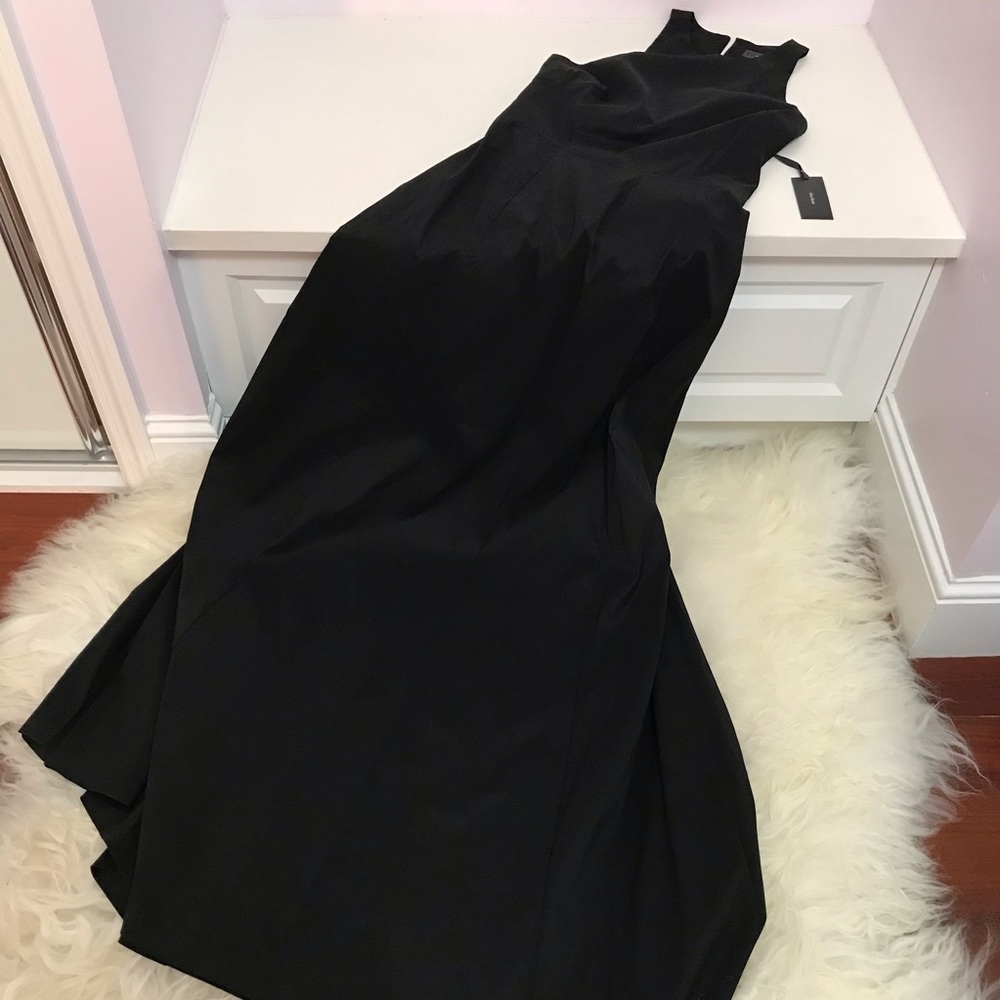 Vera Wang Cotton Blend Gown - Picture 3 of 8